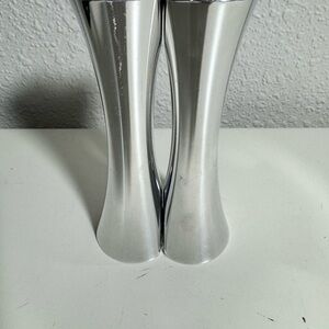 Vintage 1995 Karin Rashid‎ Nambe Kissing Salt & Pepper Shakers